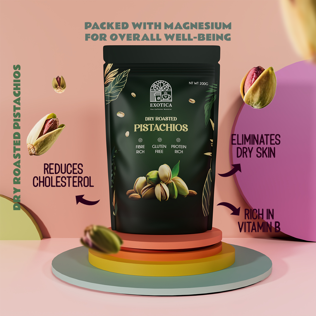 Exotica Dry Roasted Pistachios (200g)