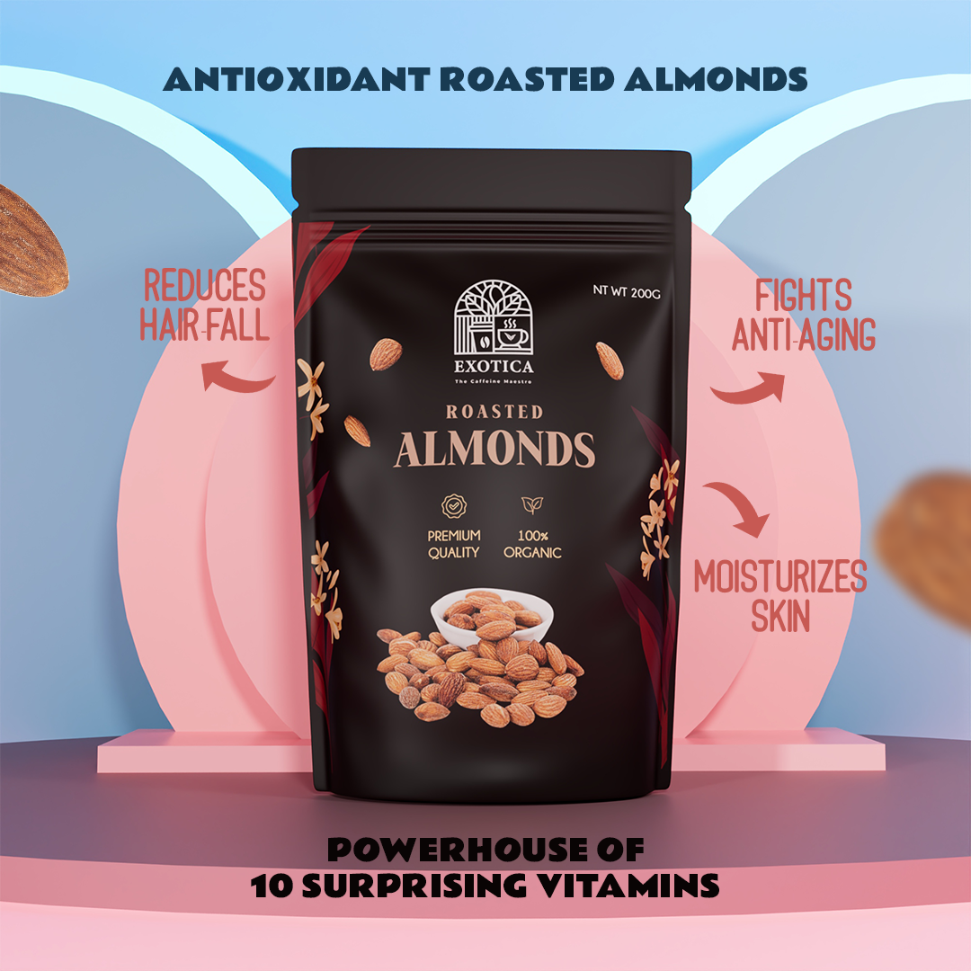 Exotica Roasted Almonds (200g)