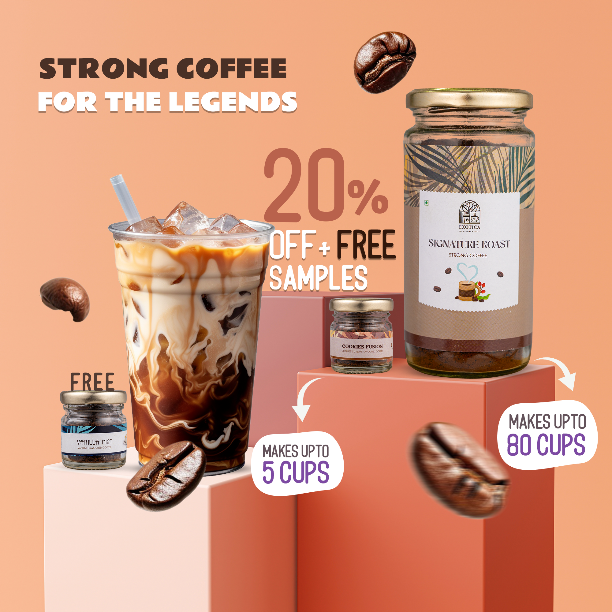 Exotica Signature Roast Coffee 100g