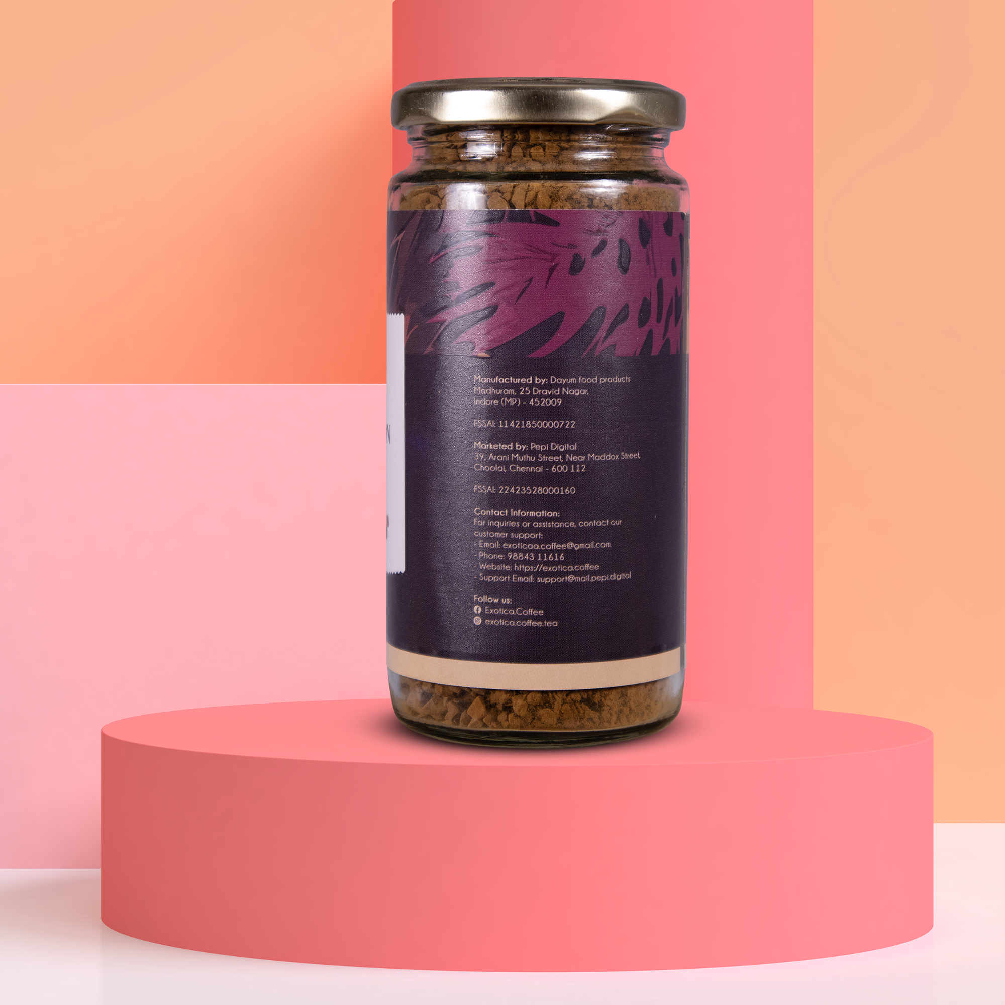 Exotica Pure fusion Coffee 100g