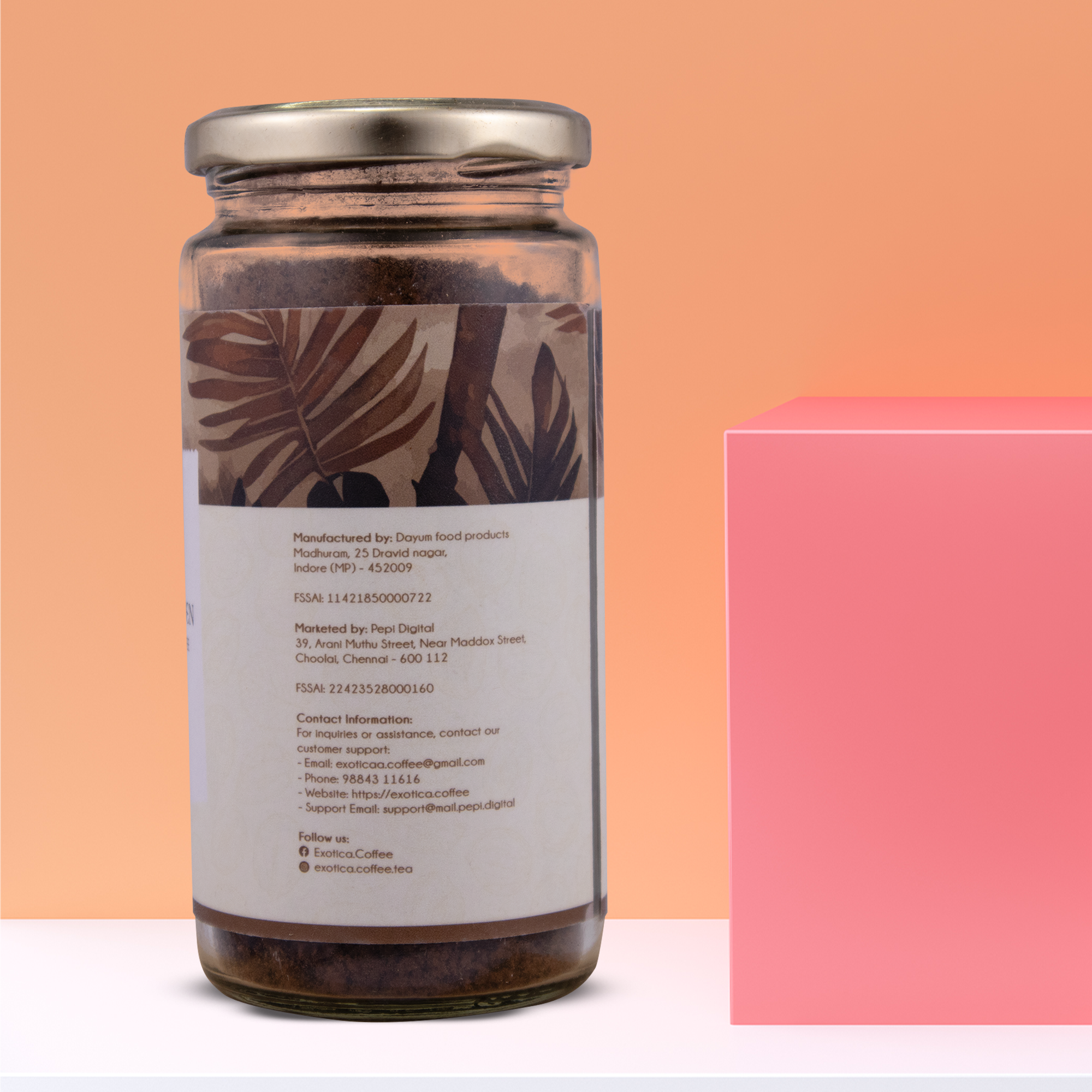 Exotica Hazelnut Heaven Coffee 100g