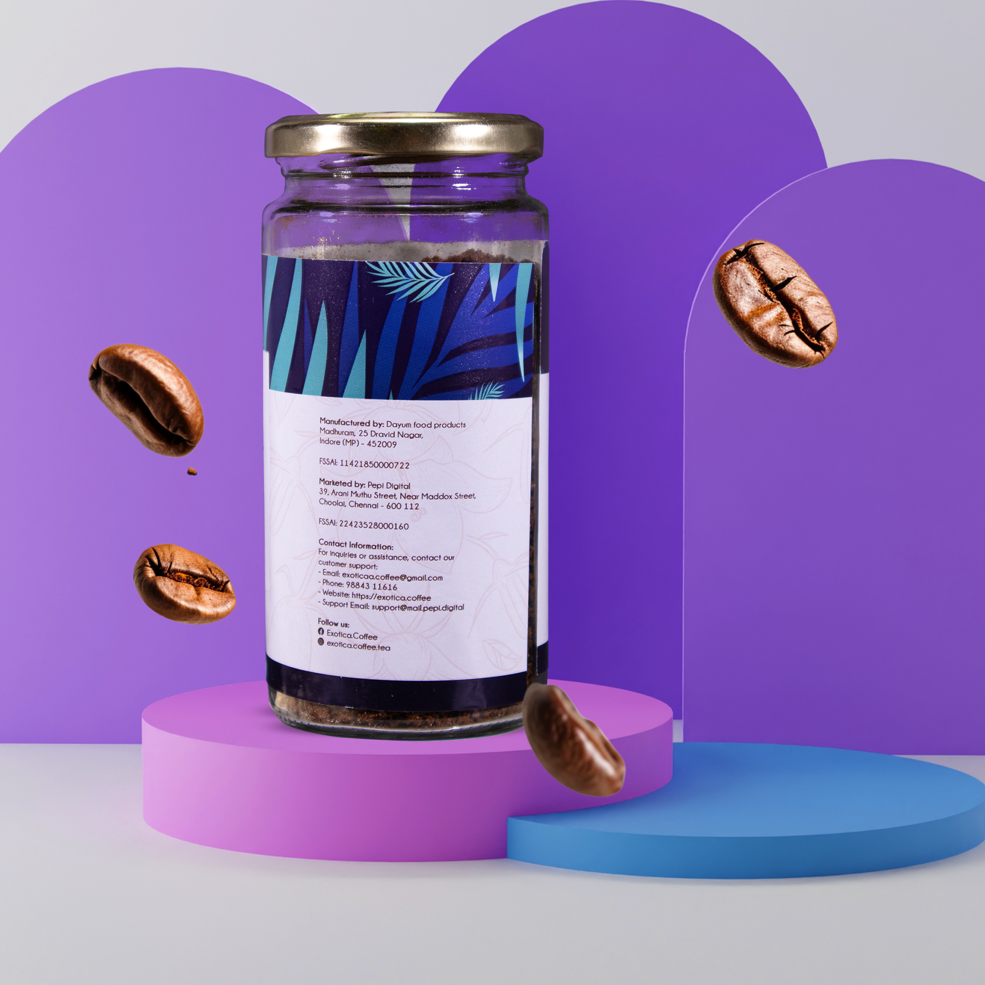 Exotica Vanilla Mist Coffee 100g