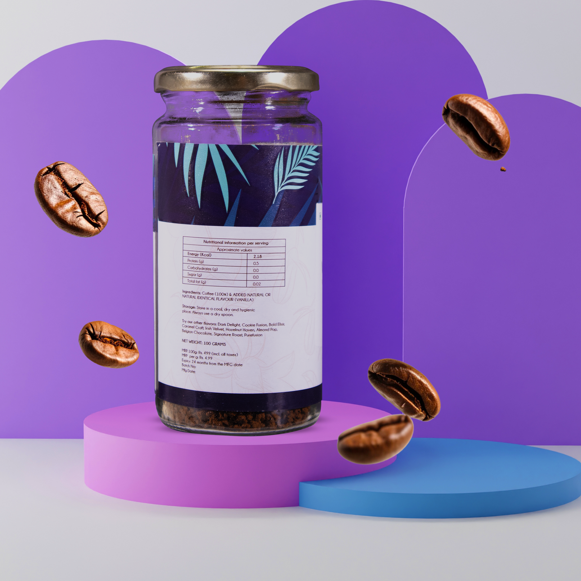 Exotica Vanilla Mist Coffee 100g
