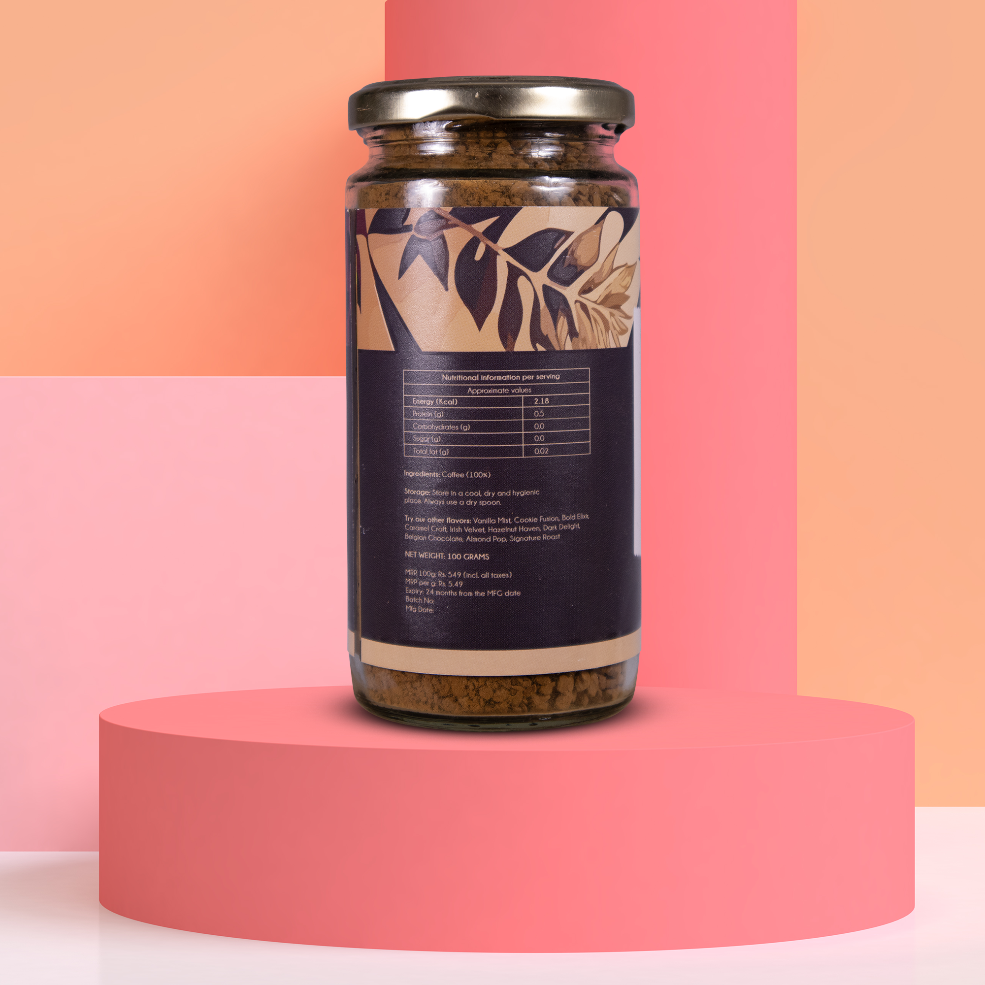 Exotica Pure fusion Coffee 100g