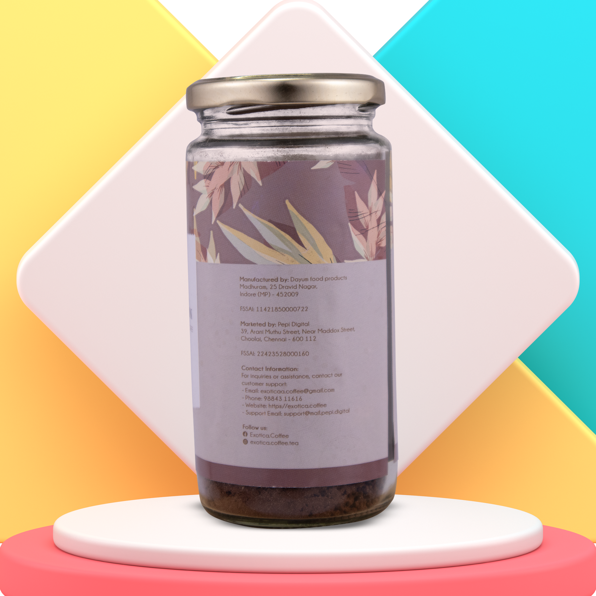 Exotica Cookies Fusion Coffee 100g