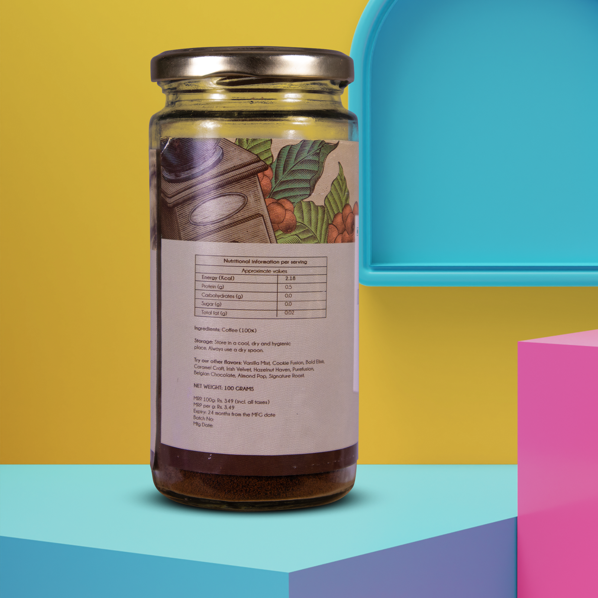 Exotica Dark Delight Coffee 100g