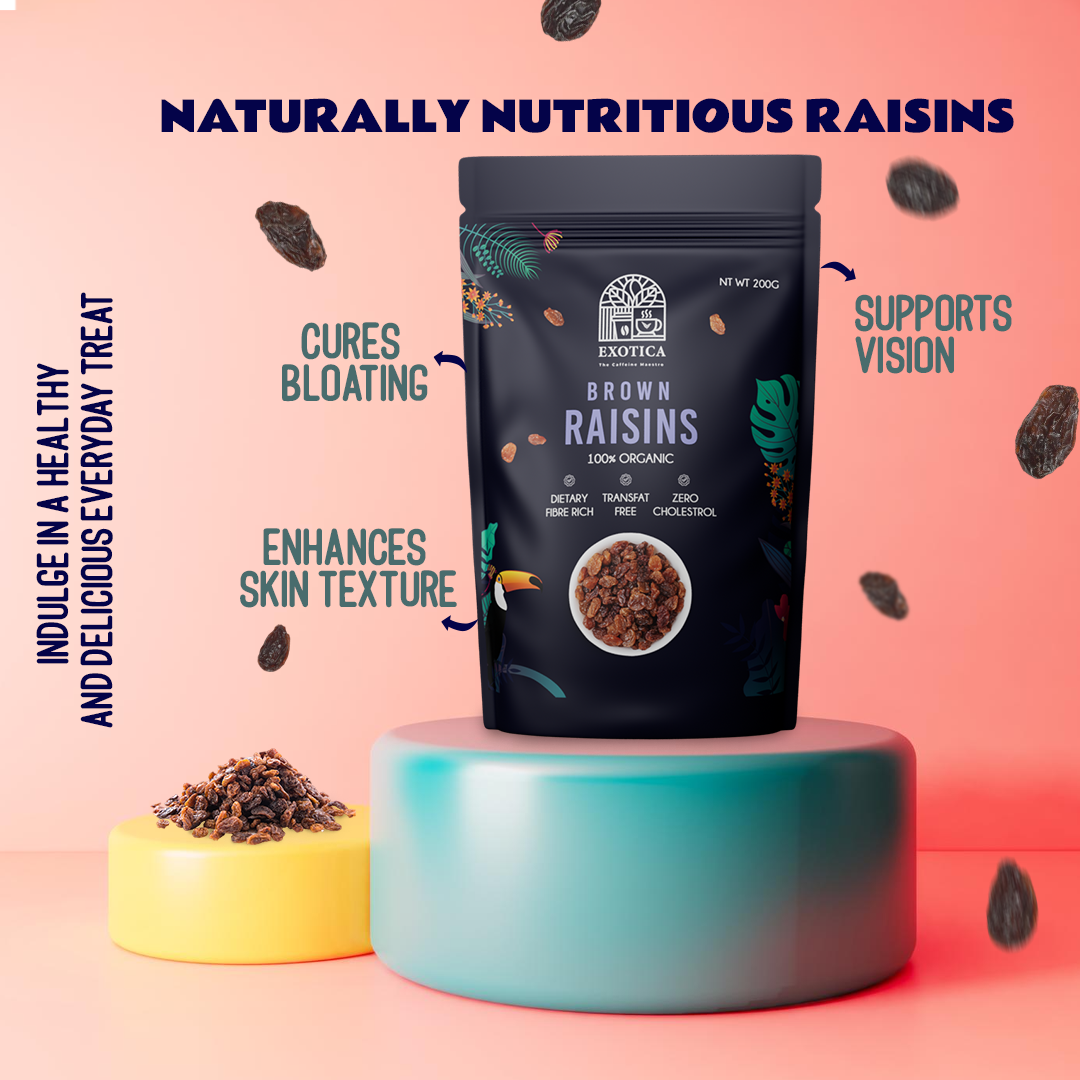 Exotica Brown Raisins (200g)