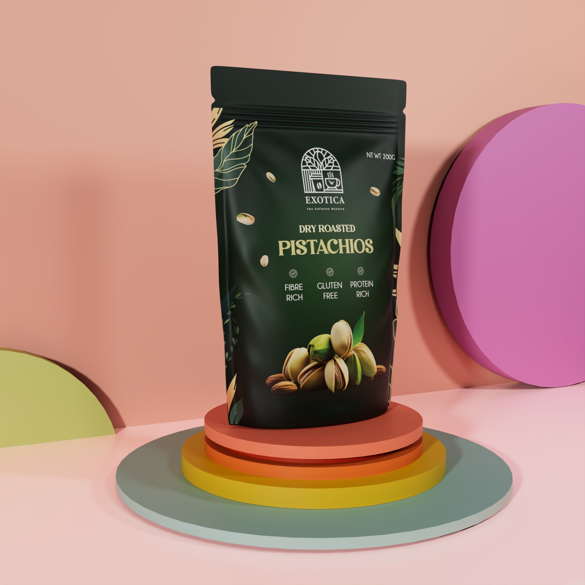 Exotica Dry Roasted Pistachios (200g)