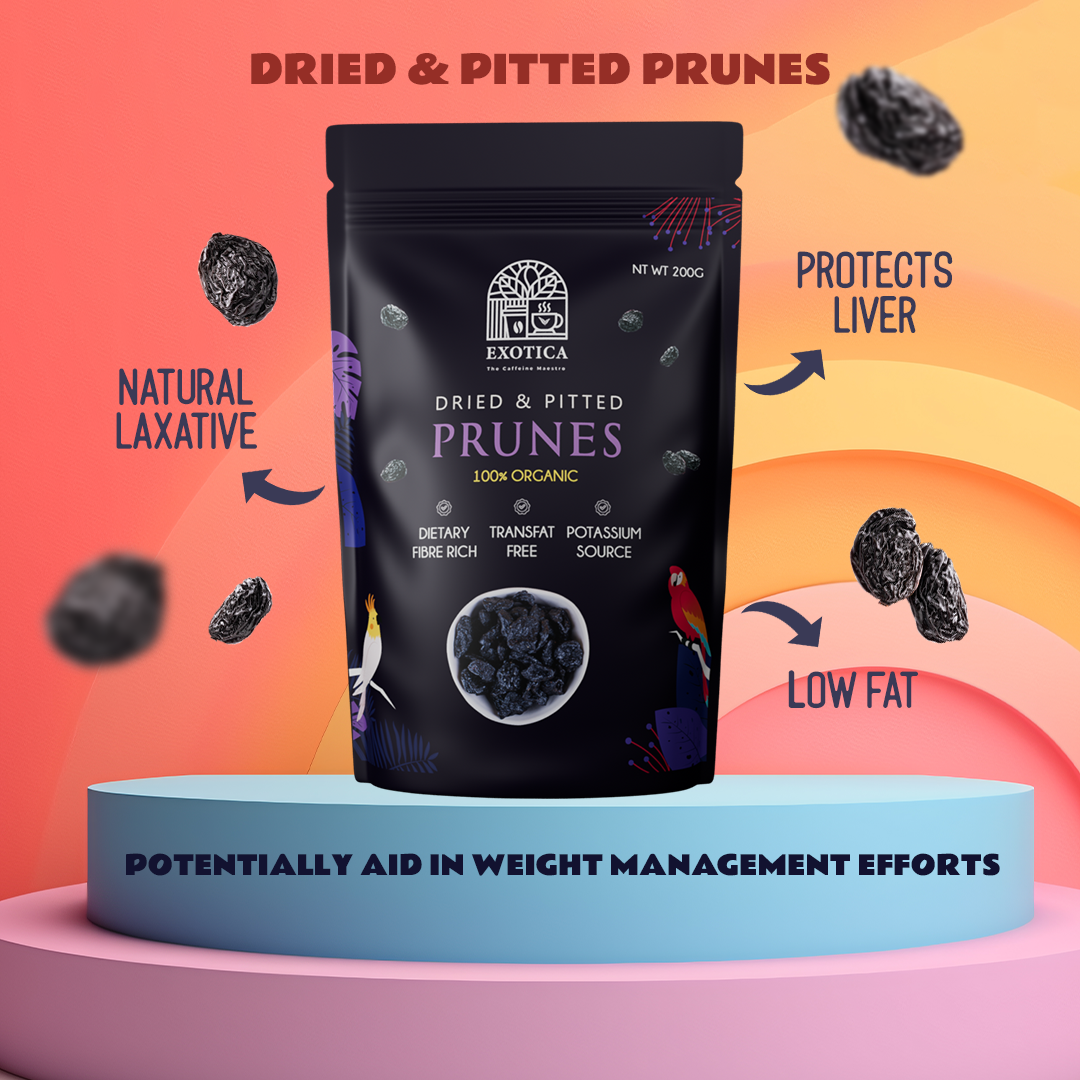 Exotica Dry and Pitted Prunes (200g)
