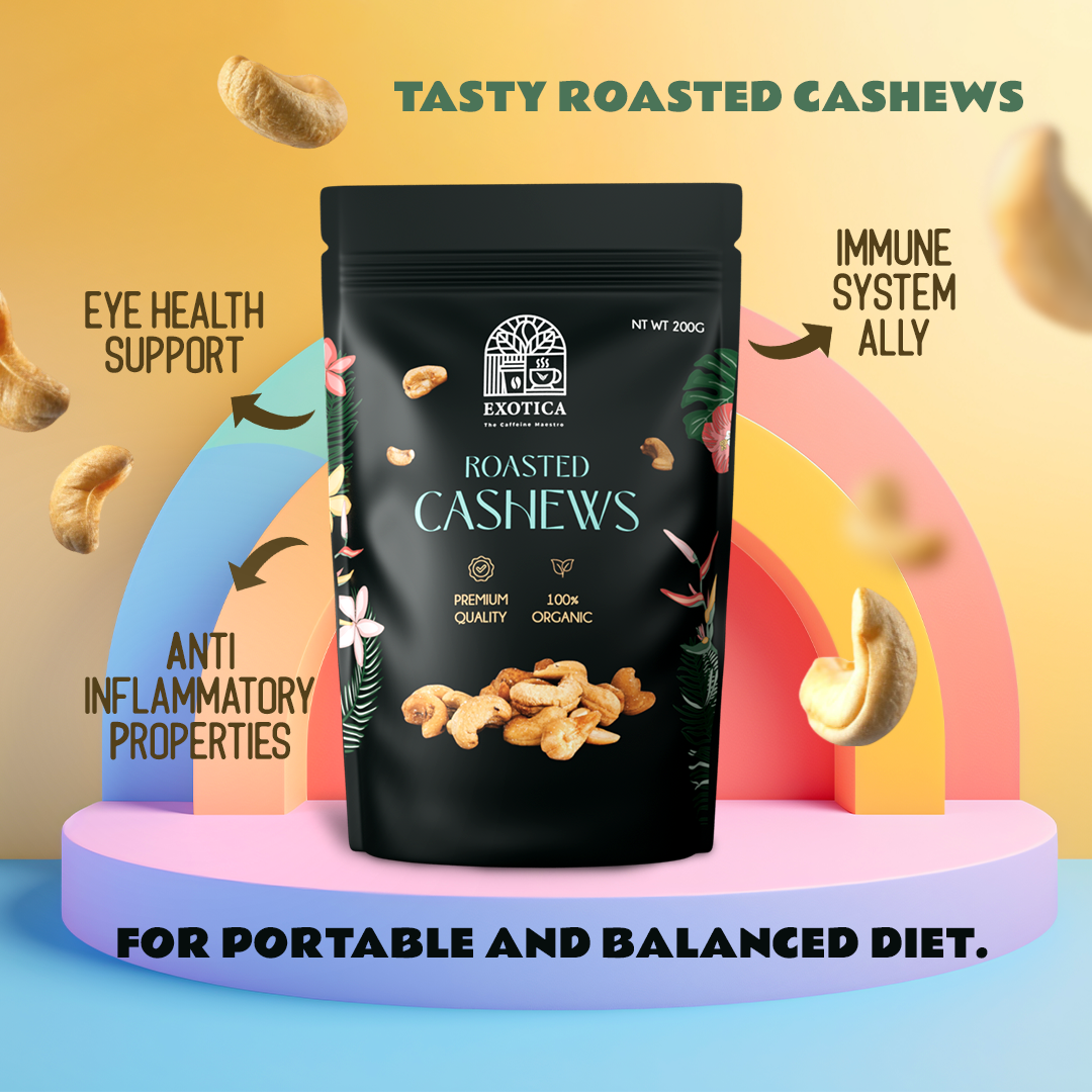 Exotica Roasted Cashews (200g)